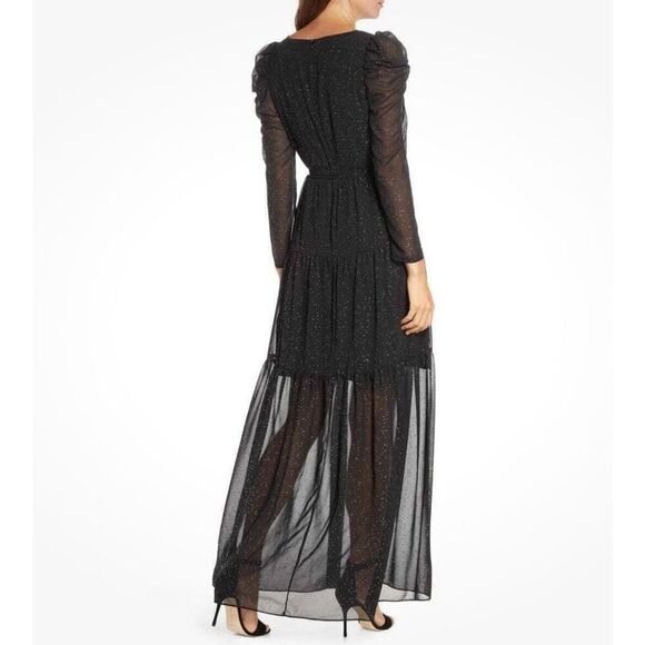 Eliza J Maxi Chiffon Maxi Dress - Picture 2 of 9